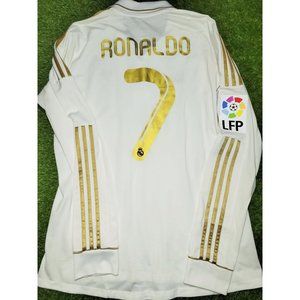 Cristiano Ronaldo Real Madrid SUPERCUP FINAL  2011 2012 Soccer Jersey L
